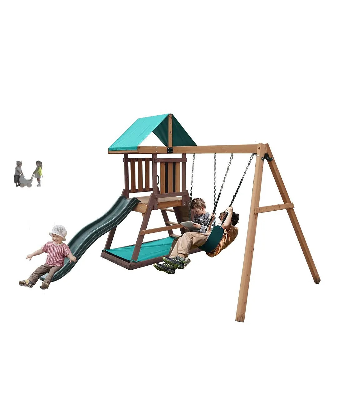 Mount Peak - Altalena e casetta da gioco Matterhorn